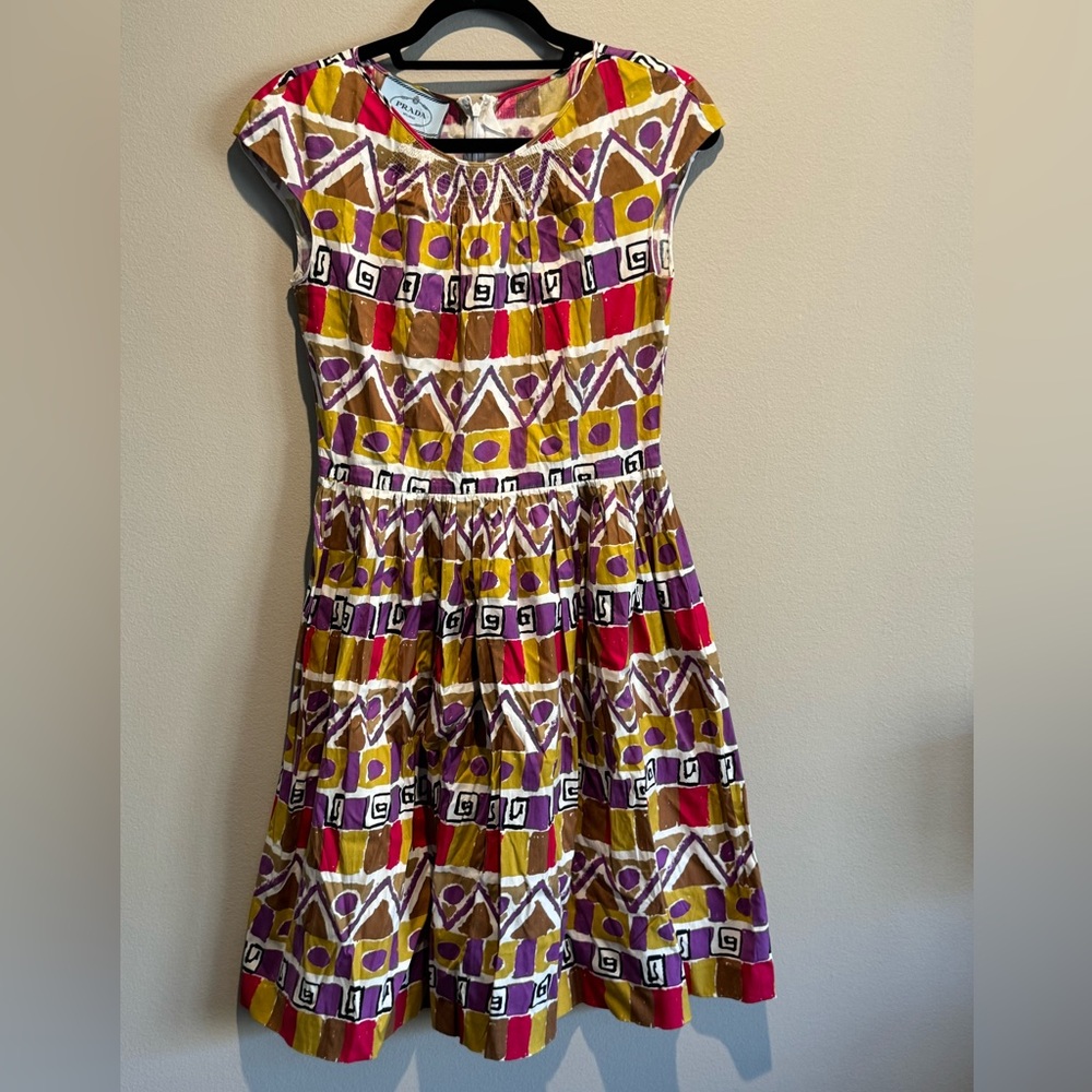 Multi-Color Prada Dress
